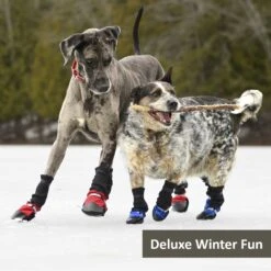Muttluks Deluxe Winter Dog Boots With Waterproof Fabric, 4 Boots -Pet Care Sales 897774 PT6. AC SS1800 V1689797454