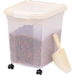 IRIS WeatherPro Airtight 3-Piece Food Storage Container -Pet Care Sales 899638 PT7. AC SS1800 V1698860674