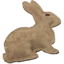 Ethical Pet Dura-Fused Leather Rabbit Dog Toy