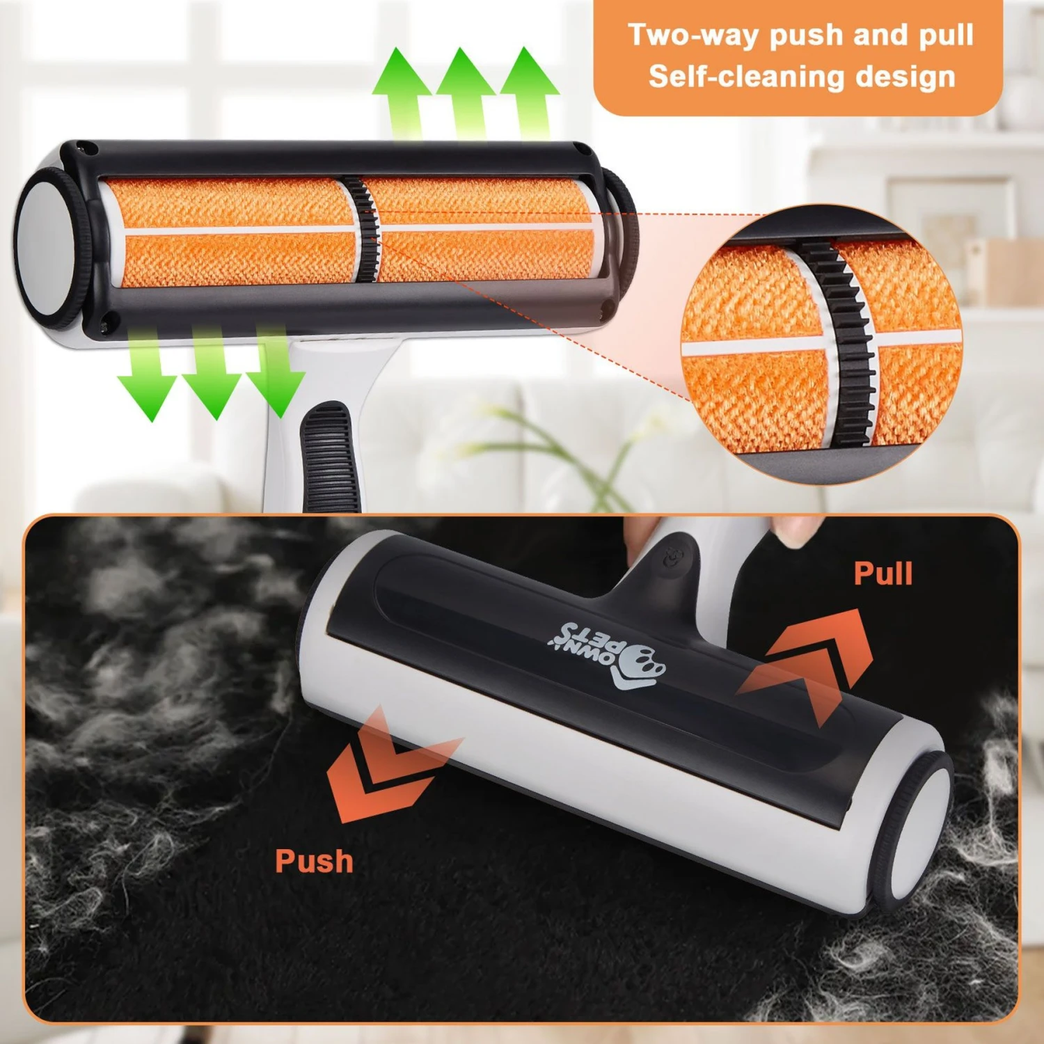 Ownpets Pet Hair Remover & Reusable Dog & Cat Stain Remover 5 Ownpets Pet Hair Remover & Reusable Dog & Cat Stain Remover - Image 5