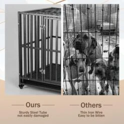 SMONTER Two Doors Heavy Duty Dog Crate -Pet Care Sales 904190 PT2. AC SS1800 V1688398418