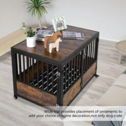 SMONTER Wooden Furniture Style Dog Crate -Pet Care Sales 904238 PT5. AC SS1800 V1688398420
