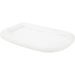 MidWest Quiet Time Deluxe Fleece Double Bolster Dog Crate Mat -Pet Care Sales 90431 PT2. AC SS1800 V1578083373