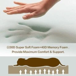 LaiFug Double Pillow Dog Bed -Pet Care Sales 907254 PT2. AC SS1800 V1689094942