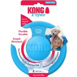KONG Puppy Flyer Dog Toy, Color Varies 7 KONG Puppy Flyer Dog Toy, Color Varies -Pet Care Sales 91241 PT8. AC SS1800 V1534455496