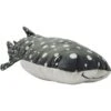 Snuggle Puppy Tender-Tuffs Big Shots Bubba Whale Shark Squeaky Dog Plush Toy, Grey, Large