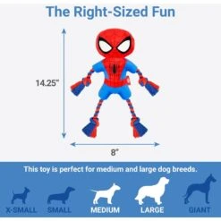 Marvel 's Captain America Plush With Rope Squeaky Dog Toy + 3 Items 14 Marvel 's Captain America Plush With Rope Squeaky Dog Toy + 3 Items -Pet Care Sales 929454 PT5. AC SS1800 V1690898855