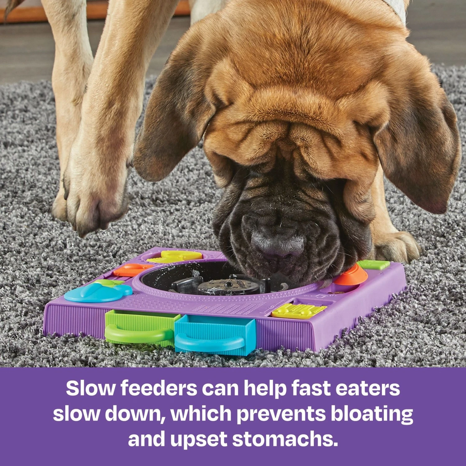 Brightkins DJ Doggo Puzzle Feeder Dog Toy 4 Brightkins DJ Doggo Puzzle Feeder Dog Toy - Image 4