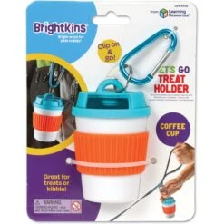 Brightkins Let's Go Treat Holder Coffee Cup Dog Toy 11 Brightkins Let's Go Treat Holder Coffee Cup Dog Toy -Pet Care Sales 930166 PT5. AC SS1800 V1698765996