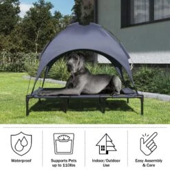 Pet Adobe Elevated Canopy Dog Bed 14 Pet Adobe Elevated Canopy Dog Bed -Pet Care Sales 944486 PT5. AC SS1800 V1694022957