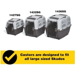 MidWest Sub-Pack Skudo Travel Dog & Cat Carrier Caster Wheel, 4 Count -Pet Care Sales 945846 PT2. AC SS1800 V1694545584