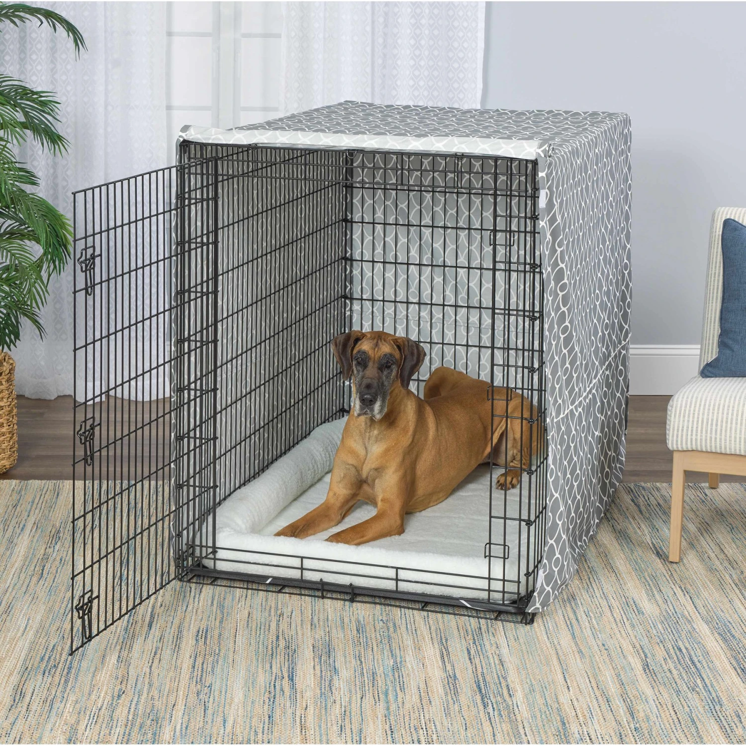 MidWest Privacy Dog Crate Cover, 54-in 5 MidWest Privacy Dog Crate Cover, 54-in - Image 5