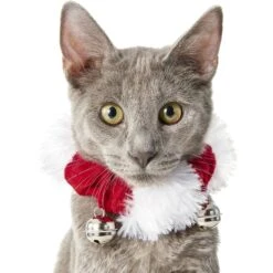 Frisco Holiday Dog & Cat Santa Hat, 1 Count & Frisco Jingle Bells Dog & Cat Holiday Collar With Bells, 1 Count -Pet Care Sales 986254 PT6. AC SS1800 V1698258115