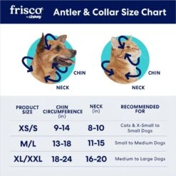 Frisco Jingle Bells Dog & Cat Holiday Collar With Bells, 1 Count & Frisco Holiday Antler Headband & Bell Collar Dog & Cat Costume -Pet Care Sales 986294 PT8. AC SS1800 V1698258174